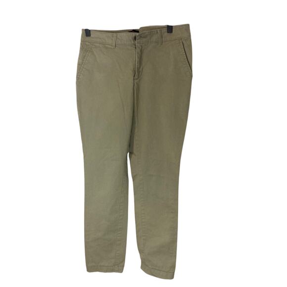 Banana Republic Women's Preppy Girlfriend Fit Bootcut SZ 4 Tan Slacks - Picture 1 of 5